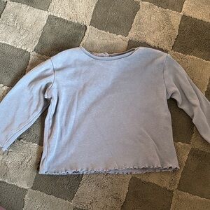 Kids Light Blue Long Sleeve Shirt